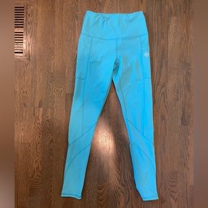 Blue Leggings w/ Pockets